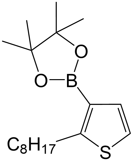 4,4,5,5-tetramethyl-2-(3-octylthiophen-2-yl)-1,3,2-dioxaborolane/405165-14-2
